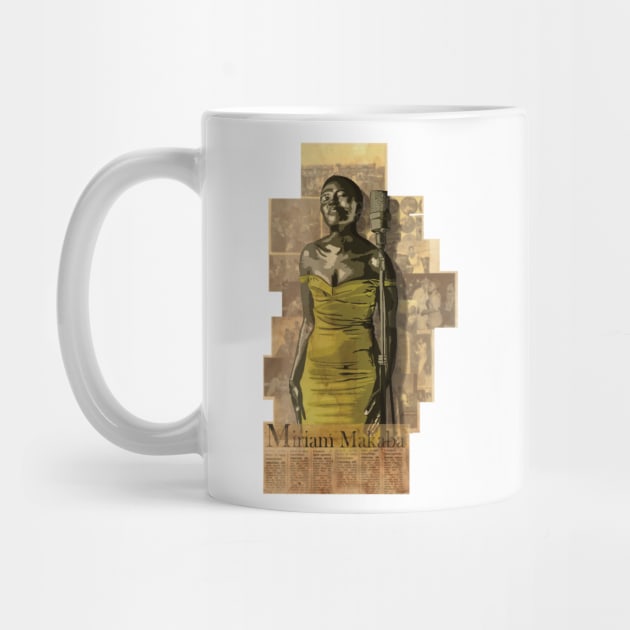 Miriam Makeba by Pretty dark prints